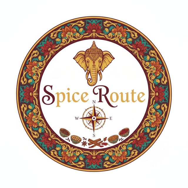 Ethnic Authentic restaurant logo