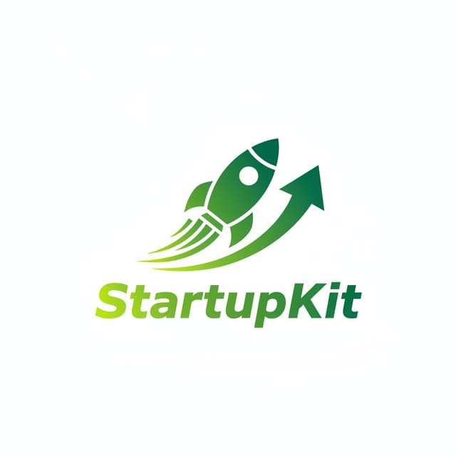 Startup style SaaS logo